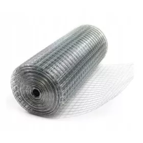   Négyzet alakú horganyzott tenyészháló. 1,0 m/25 m háló 19,0 x 19,0 huzal 0,70 mm
