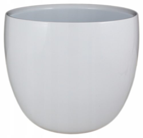  Cermax virágcserép 15 cm x 15 x 13,5 cm átmérő 14,5 cm kerámia fehér