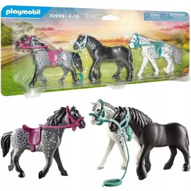    Playmobil Három ló: fríz, knabstrup és andalúz ló 70999