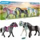  Playmobil Három ló: fríz, knabstrup és andalúz ló 70999