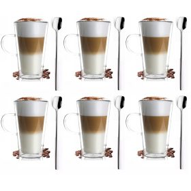   Koktél pohár - Vialli Design kávés-teás poharak 320 ml 6 db.