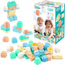    SOFT SENSORY BLOKKOK gyerekeknek SZETT 24 db MOCHTOYS Polish
