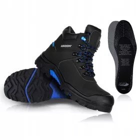   Munkacipő, Ardon bokacsizma Cipő + Ingyenes Kivágható cipőbetétek 36-46 43-as méret