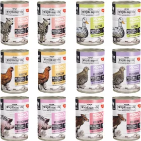  WIEJSKA ZOGRODA MONO Macskaeledel mix 12x400g
