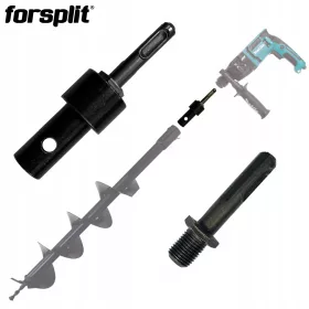   Adapter elektromos fúrógéphez - SDS fúró > Talajfúró 20 mm