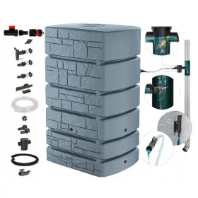   Esővízgyűjtő tartály - Esővíz tartály 500 l 130 x 58,3 cm