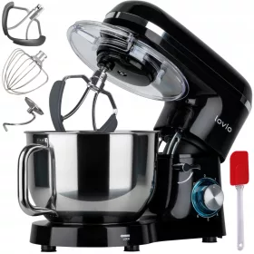    LOVIO konyhai robotgép Konyhai robotgép ChefAssistant planetáris mixer 3000 W fekete