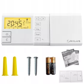  SALUS 091FLV2 PROGRAMOZHATÓ HETI SZABÁLYOZÓ CH KEMÉZŐKAZÁNHOZ, VEZETÉKES