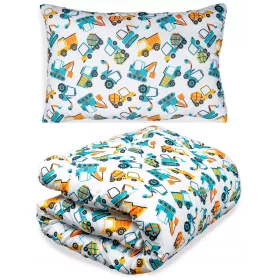    100x135-ös paplan és 40x60-as párna gyermekeknek szóló egész éves kotrókészlethez