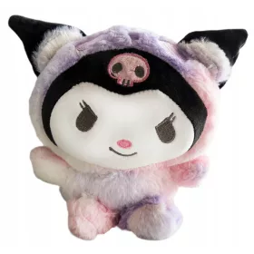    KUROMI PLÜS MASCOT CREWMATE SANRIO ÖLTÖZŐ PÜSJÁTÉK 23 cm