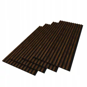   Akusztikus filc fallamellák SZETT 4x 120x60 cm 2,88 m2 Dekor panelek