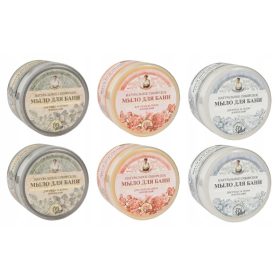  Babuszka Agafia virágos testszappan 500 ml 500 g