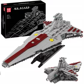    Mold King Star Wars Republic Attack Cruiser modell építőkockák játékok