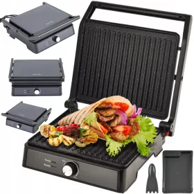    Lovio gofrisütő Elektromos kontaktgrill LVEG001BK 2200 W fekete