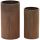  Royal Catering virágcserép 29,5 cm x 29,5 x 58 cm réz corten acél