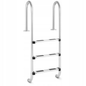  Expondo medence létra, 3 lépcsős, 132 cm