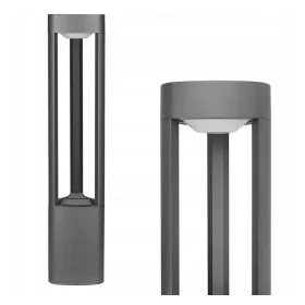  Négyszögletű világítóoszlop LVT GX53 60 cm fekete