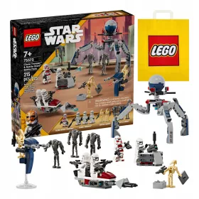    LEGO Star Wars 75372 klónkatona és csatadroid csatacsomag + VP papírtáska LEGO 6315792 közepes