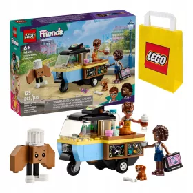    LEGO Friends 42606 Mobil tortatartó + LEGO 6315786 VP PAPÍRZSÁK SMALL S 24X18X8