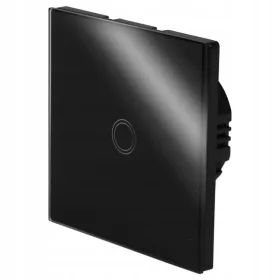  Egyérintéses kapcsoló, távirányítós Masterled fekete 2819