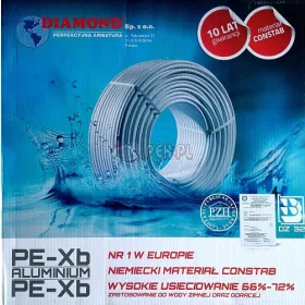 Gyémánt padlófűtés PEX cső 100 m