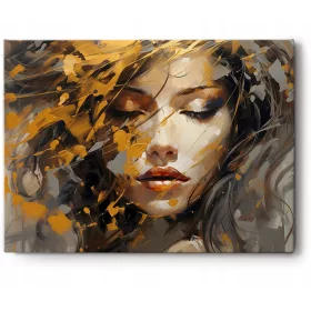   Falfestészet - Vászonfestés Vászon 120x80 cm NAGY XXL Nappali Hálószoba Dekoráció Menta