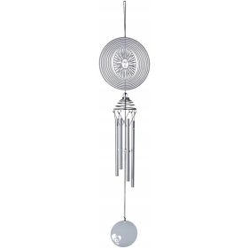    WIND BELL GONG FÉM FÜGGŐ SPIRÁLIS KÜLÖNBÖZŐ MINTÁZATOK