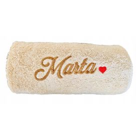    TÖRLÜLŐ AJÁNDÉK KARÁCSONYI VALENTIN NAP HÍMZÉS NÉV SZÍV