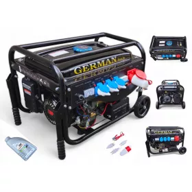 Hordozható háromfázisú generátor Germann 3500 W benzin