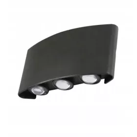    Ousfot fekete kerti fali lámpa beépített 5 W-os LED-forrással