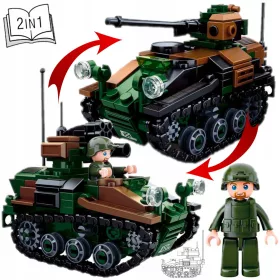    Blocks Wiesel Tank úszó gyalogsági jármű német TANKET WEASEL ARMY