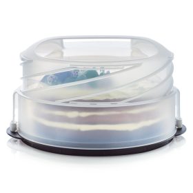   Élelmiszertartó - TUPPERWARE Perła Stołowa TWIST tortatartó