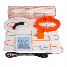   Készlet 1,5 m²-es TV-vel 50 mattig, 170 W/m² teljesítményű egy