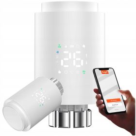   ZIGBEE 3.0 LCD TERMOSZTATIKUS FEJ Intelligens SMART TUYA RADIATOR