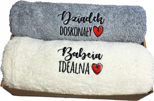Törölköző szett - TÖRLŐKÉSZLET NAGYSZÜLŐK ÉS NAGYSZÜLŐK NAPJAHOZ