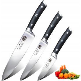   Késkészletek - SHAN ZU KONYHAI KÉS KÉSZLET PROFESSZIONÁLIS SÁF KÉSEK ACÉLBÓL