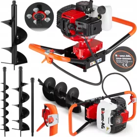   BENZIN FÚRÓ BERENDEZÉS FÖLDCSIGA FÚRÓ KÉSZLET BAUMR-AG 5,9 LE