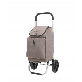   Bevásárlókocsi, bevásárlókosár - Puccini bevásárlókocsi, szürke poliészter