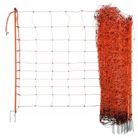   ELEKTROMOS HÁLÓ JUHÁHOZ OVINET 50M MAGASSÁG 108CM NARANCS KERBL