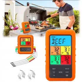   Grill hőmérő - Elektronikus hőmérő ThermoPro szondával 0-300 °C