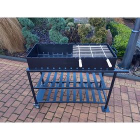  Faszén grill Ipari grill 100 x 40 cm