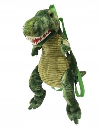  Fiú hátizsák dinoszaurusz figura ZÖLD (D063)