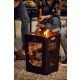 Faszenes grill - Kerti kandalló 35 cm, hossza 35 cm