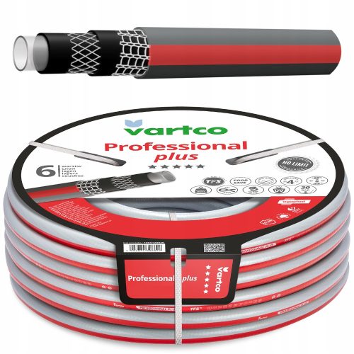  VARTCO PROFESSIONAL+ Kerti tömlő 6 rétegű 20m 3/4