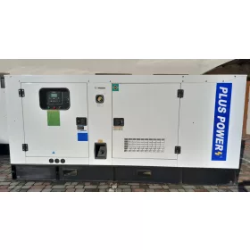   Helyhez kötött háromfázisú PowerPlus 144 000 W-os dízelgenerátor
