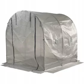 Fólia alagút - Fólia alagút 4 m² 200 x 200 cm fehér