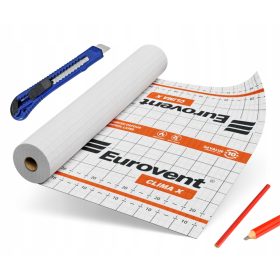 Eurovent párazáró fólia 50 x 1,5 x 0,5 mm 115 g/m²