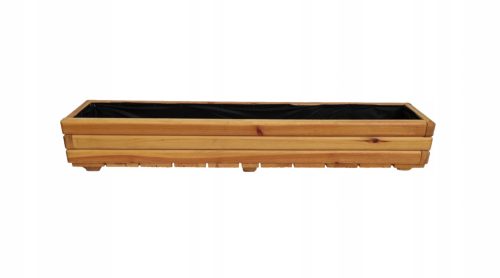  ZPD virágcserép 120 cm x 25 x 20 cm, fa, zöld árnyalatok