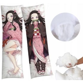   Párnák - PÁRNA PÁRNAHÚZATTAL 150 X 50 CM DAKIMAKURA ANIME NEZUKO KAMADO DEMON SLAYER