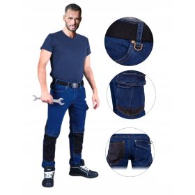 ART.MAS JEANS STRETCH hosszú munkanadrág, S-es méret